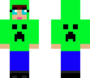 creeper sweatshirt girl
