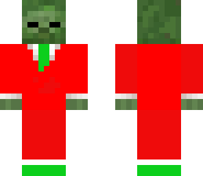 christmas zombie in a suit