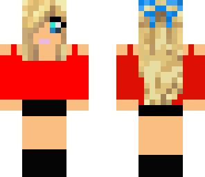pretty blonde girl