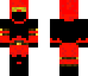 red paintball player