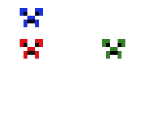 creeper faces