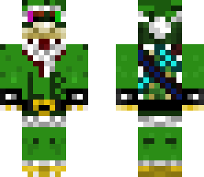 green santa luigibowser