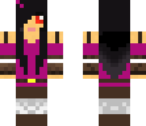 purple girl