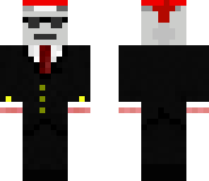ghast in a suit christmas style