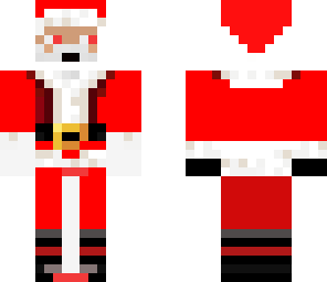 santa man loking sidways
