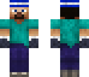 hd steve with a hat fixed