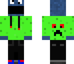 green cookie monstie