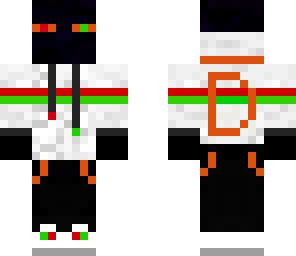 orange enderman x-mas