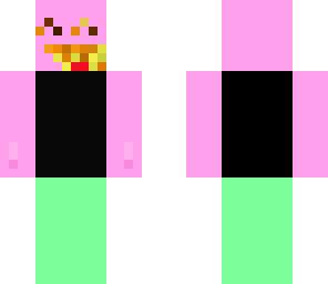 happy pink guy