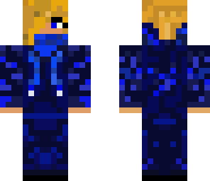 blue man