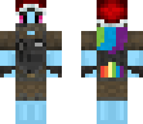 rainbow santa dash