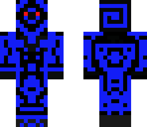 blue illuision man