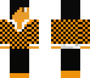 orange plaid