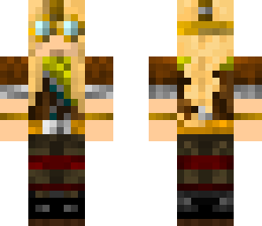 steampunk miner girl