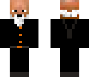 old man in a suit fixed