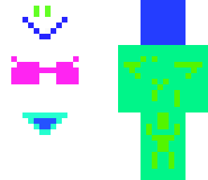 colours and underwhere lady