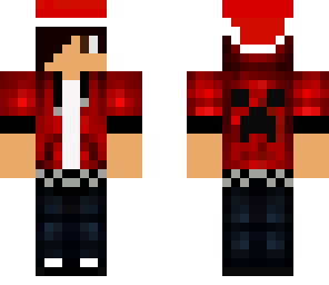 red creeper santa
