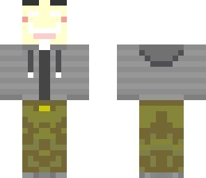 ghost with vendetta mask
