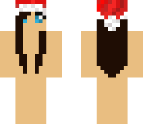 girl with santa hat base