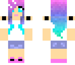 rainbow girl