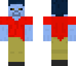revamped crazy pumpkin eye steve