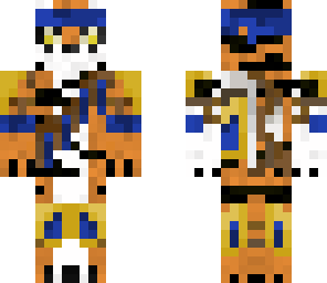 blue tiger warrior