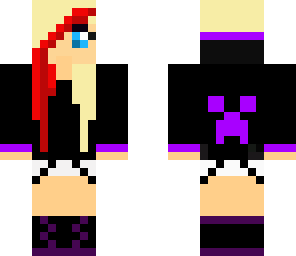 gothic purple and red
