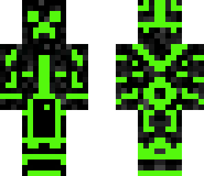 creeper tron green