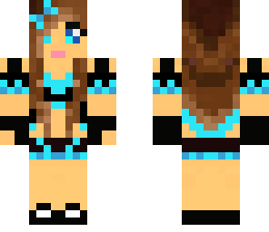 blue girl