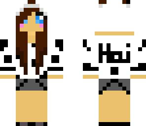 cutie panda girl