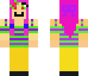 pink fun girl