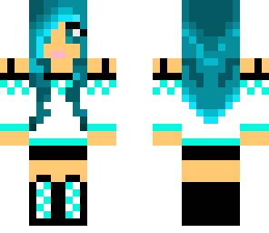 blue girl