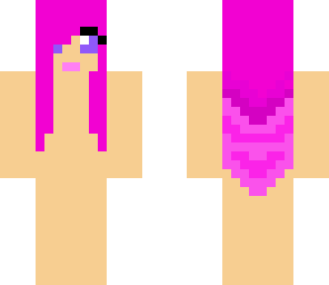 pink haired girl base