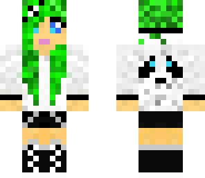 green panda