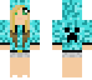 blue creeper girl