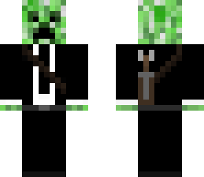 creeper in a suit