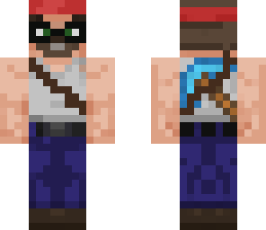 criux bdman with pickaxe
