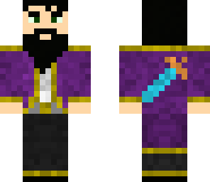 wizard with black beard
