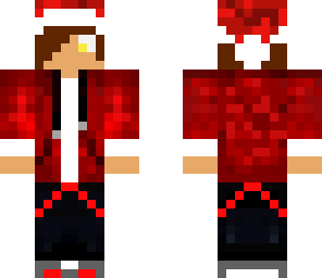 sky's christmas skin