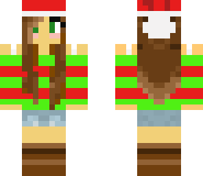 christmas cute girl