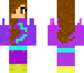 purple woman