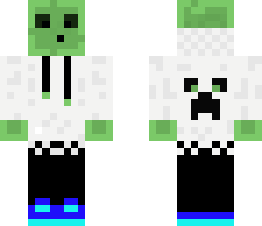 slime in a hoodie