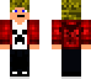 blond guy in hoodie