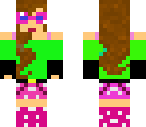 cool girl minecraft