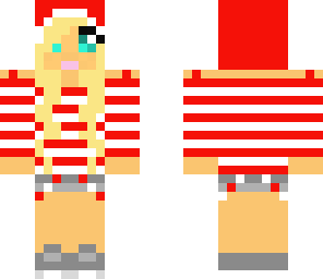candy cane girl