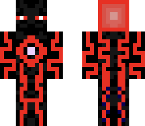 red  electric enderman