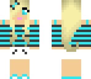 blue girl