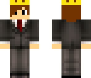 king shin in suit