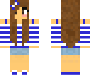 pretty blue girl 