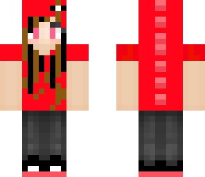 red dino girl